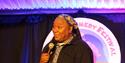 Reginald D Hunter onstage at the 2022 Southport Comedy Festival