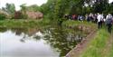 Walking on the Towpath