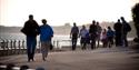 Walking along the prom at Bognor Regis