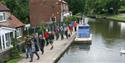 Walking on the Chesterfield Canal