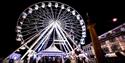 Christmas wheel of light