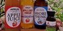 Apple juice, vinegar and cider for sale