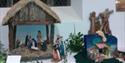 Crib exhibition, St Petroc's Church, Padstow, Cornwall