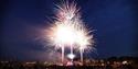 Spectacular Fireworks at night