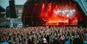 Bristol Sounds stage on Bristol harbourside