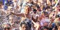 Family foam party at Bristol Balloon Fiesta
