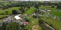 Ariel view of Butterton Wakes