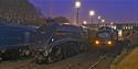 Barrow Hill Roundhouse at night