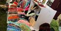Scarves in the Craft Marquee