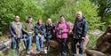 John Price, tutor and photographers on an Epping Forest photography course.