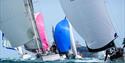 Yachts racing to Ryde, Round the Island Race, Isle of Wight, Credit: Paul Wyeth