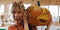 Carved Pumpkin at Tapnell Farm Park Pumpkin Festival, Isle of Wight, What's On