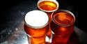 Three pints of beer