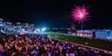 Firework display at Chester Racecourse