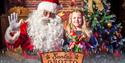 Santa and child