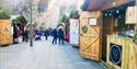 Exeter Christmas Market on Cathedral Green