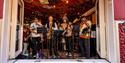 Band performing at The Old Duke as part of Old City Sounds 2024