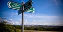 Public Footpath signposts