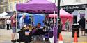Stalls at Braintree Street Market