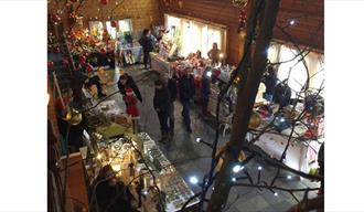 Christmas market at Patchings, Christmas crafts