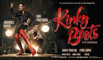 Kinky Boots at Bristol Hippodrome poster