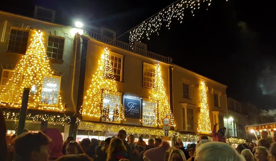 Sidmouth Late Shopping 2019 - Friday 6th December