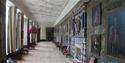 Hardwick Hall Long Gallery with Paintings