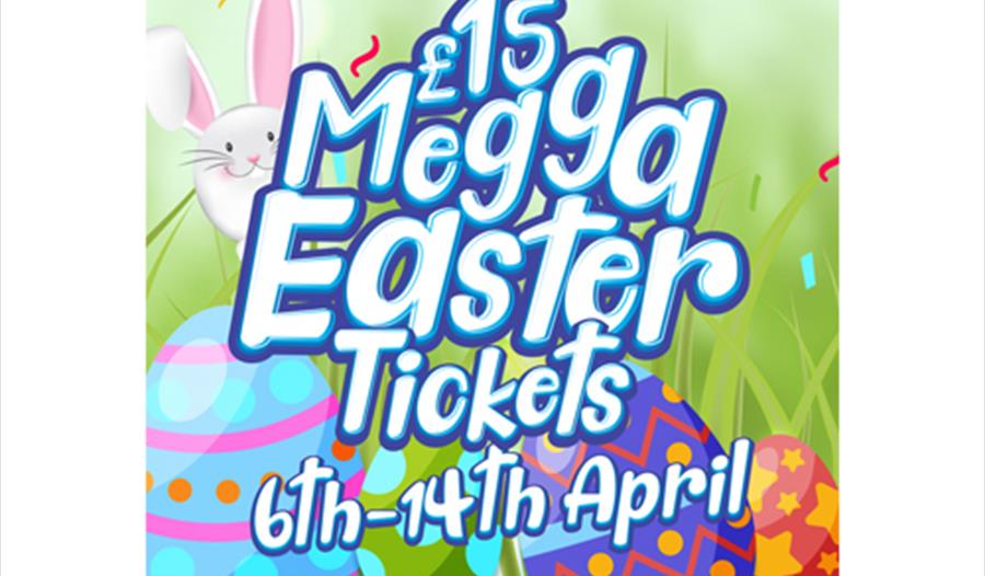 £15 Megga Easter Tickets at Crealy