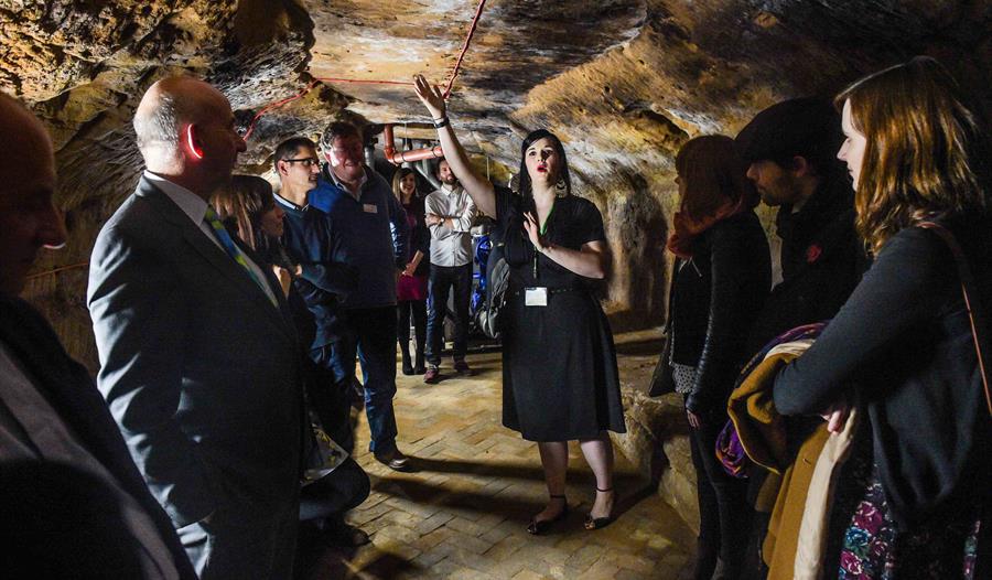 Malt Cross Heritage Tour: Music Hall & Caves
