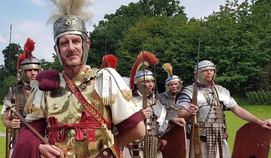 Group of people dressed as Romans, Isle of Wight Day, Island Residents event, what's on