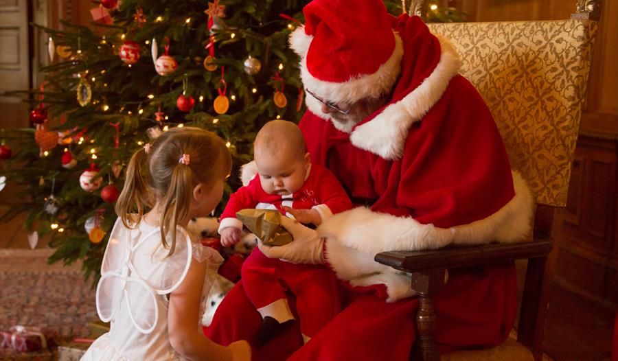 Children and Father Christmas