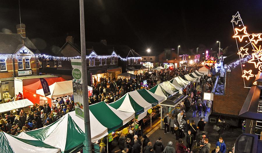 Alsager Christmas Market & Light Switch On