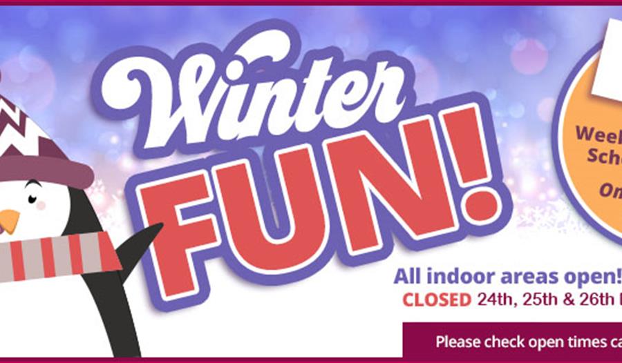 Winter Fun at Woodlands Family Theme Park