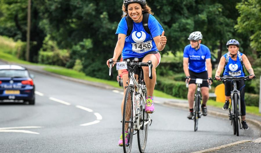 Manchester 100 charity cycle ride