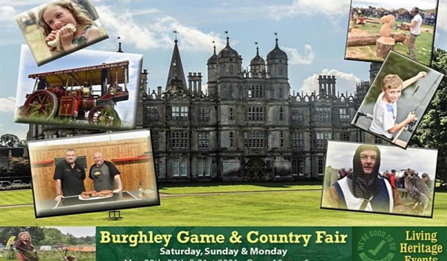 Burghley Game & Country Fair
Saturday, Sunday & Monday
May 29th, 30th & 31st
Open 10am-6pm