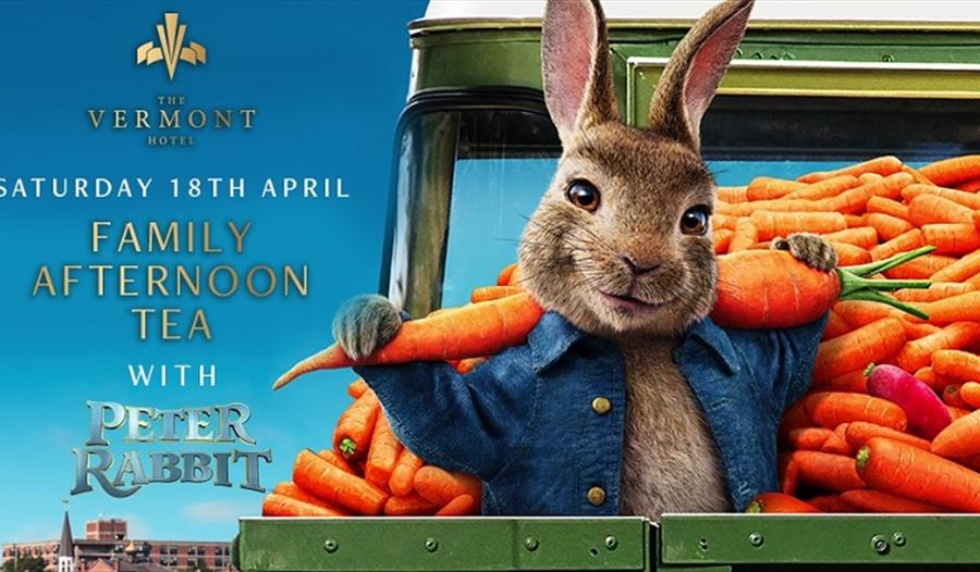 Family Afternoon Tea with Peter Rabbit at The Vermont Hotel