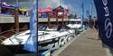 Speed Boats at Poole Harbour Boat Show