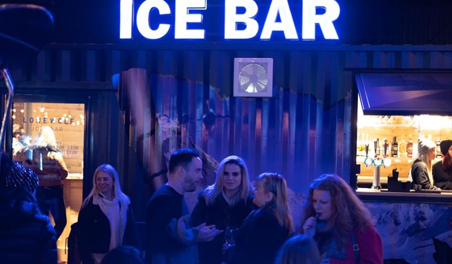 New York Grey Goose Ice Bar at STACK Newcastle