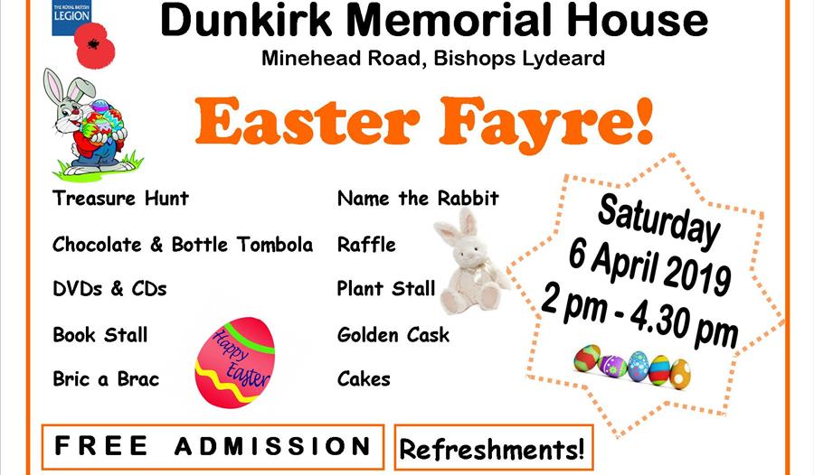 Dunkirk Memorial House Easter Fayre