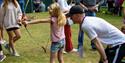Archery for children at Eat in the Park Chesterfield