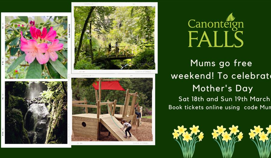 Free entry to Mums on Mother's Day Weekend