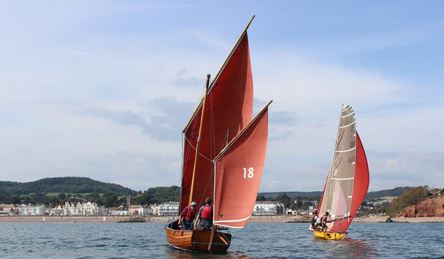 Beer Luggers and Sailing races at Sidmouth Regatta