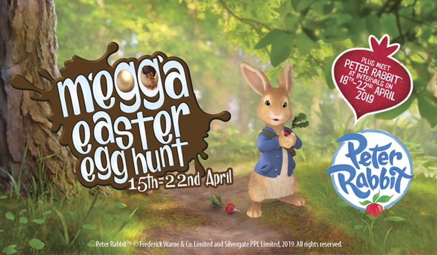 Megga Easter Egg Hunt - Plus meet Peter Rabbit at Crealy
