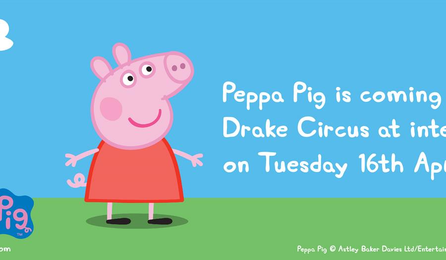 Peppa Pig comes to Drake Circus!