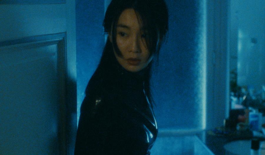 Maggie Cheung in black outfit