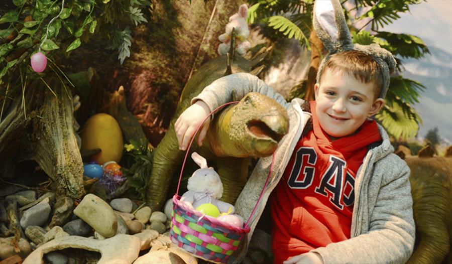 Easter Dinosaur Egg Hunt at Torquay's Dinosaur World