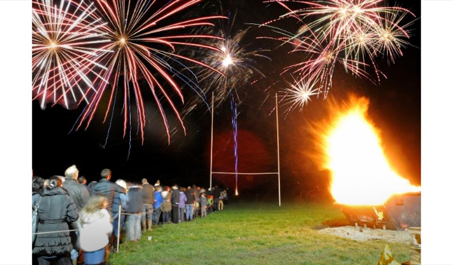 Spooks & Sparks at Ilfracombe Rugby Club