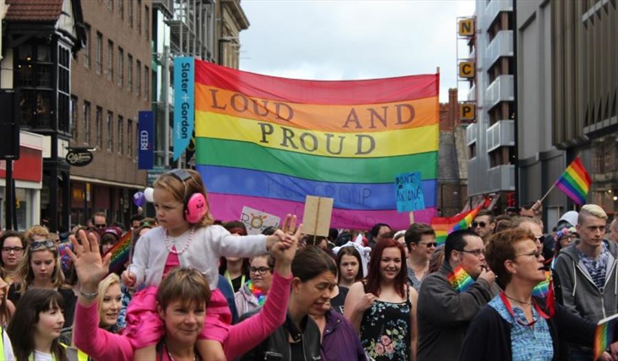Newcastle Pride Parade 2018
