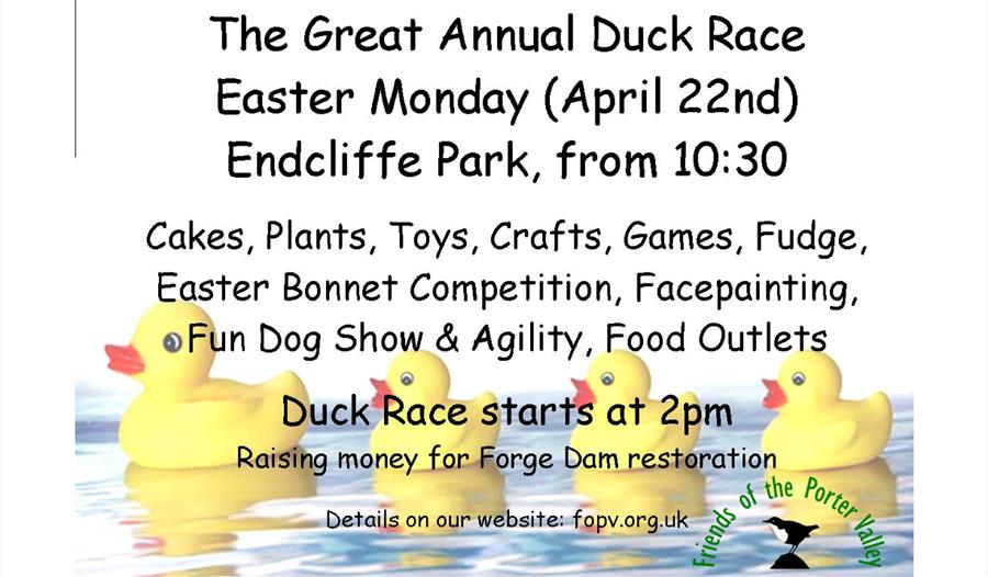 The Great Easter Duck Race