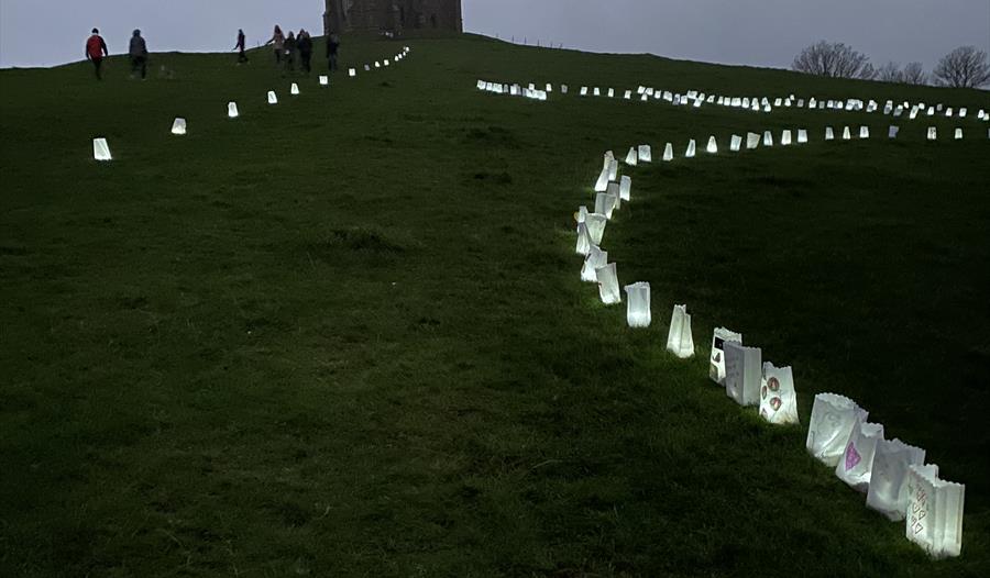 Abbotsbury Candles On The Hill